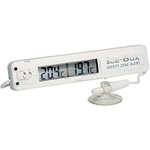 Hygiplas Fridge Freezer Thermometer with Alarm 135X26mm Display Temperature Hygiplas Fridge Freezer Thermometer with Alarm 135X26mm Display Temperature