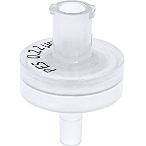 GVS Filter Technology, Syringe Filter, ABLUO, 13mm, PES Membrane, 0.22µm, PP Housing, 10/pk GVS Filter Technology, Syringe Filter, ABLUO, 13mm, PES Membrane, 0.22µm, PP Housing, 10/pk