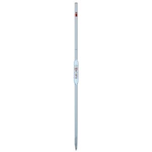 DURAN 24 338 01 Soda-Lime Glass Vollpipette Class as. 5 Seconds, 1 ml (Pack of 12) DURAN 24 338 01 Soda-Lime Glass Vollpipette Class as. 5 Seconds, 1 ml (Pack of 12)