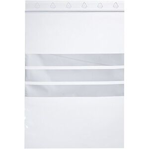 neoLab 1 7091 Polybag with labelling field, 160 mm x 220 mm (Pack of 100) neoLab 1 7091 Polybag with labelling field, 160 mm x 220 mm (Pack of 100)