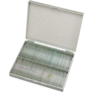 BRESSER Prepared Slides with Wooden Box (Pack of 100 Pieces) BRESSER Prepared Slides with Wooden Box (Pack of 100 Pieces)