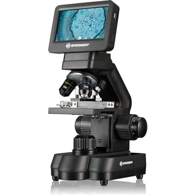 BRESSER Biolux Touch 5 MP LCD Microscope for School and Hobby with Mechanical Cross Table, HDMI, USB, SD Connection BRESSER Biolux Touch 5 MP LCD Microscope for School and Hobby with Mechanical Cross Table, HDMI, USB, SD Connection