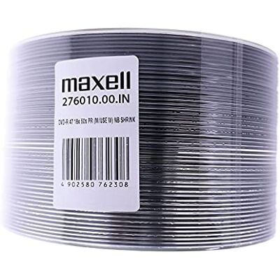 Maxell DVD-R 4.7 GB/120 Min 16x, Full Printable, 50 pieces in ECO-Pack Maxell DVD-R 4.7 GB/120 Min 16x, Full Printable, 50 pieces in ECO-Pack