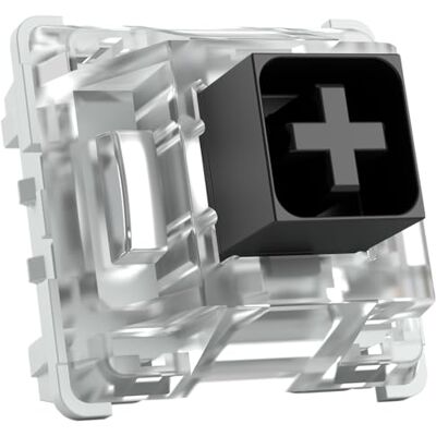 GLORIOUS Kailh Box Black Mechanical Switches 120x SMD LED Compatible Linear Action, 45g Actuation Force, 3 Pin Mount For Hotswappable Keyboards, Fluid Gameplay GLORIOUS Kailh Box Black Mechanical Switches 120x SMD LED Compatible Linear Action, 45g Actuation Force, 3 Pin Mount For Hotswappable Keyboards, Fluid Gameplay