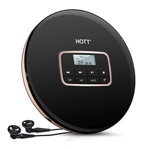 Portable CD Player HIFI Version Contact Button Reproductor CD Rechargeable  Shockproof LCD Display with music CD