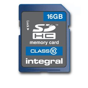 Integral 16GB SDHC Class 10 Memory Card
