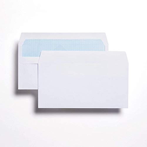 indigo Strong DL White Classic Self & Seal Envelopes 80gsm : 110 x 220 eco friendly (1)