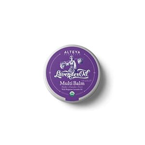 Alteya Organic Multi-Purpose Lavender Balm 30g - USDA Organic Certified Pure Natural - Skin Care for Body, Hands and Feet – Based on Therapeutic grade Essential Lavender Oil