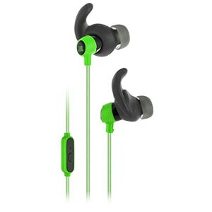 JBL Reflect Mini Sweat Resistant In-Ear Sport Headphones with Highly Reflective Cable, 1-Button Remote and Microphone - Green