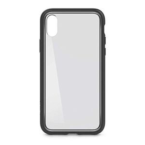 Belkin SheerForce Elite Scratch-Resistant Transparent Case for iPhone X, Protective and Drop Resistant - Clear/Black
