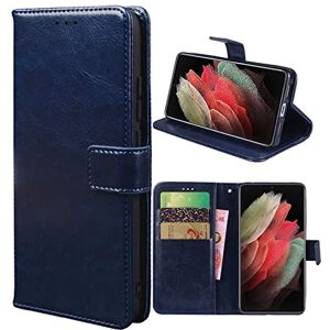 TIANCI Case for Moto G 5G 2022 Case Leather Wallet Case Flip Stand View Cover with Card Slots Compatible with Moto G 5G 2022 Phone Cover Dark blue