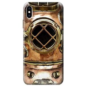 Innovedesire Vintage Deep Sea Diving Helmet Case Cover For iPhone XS Max