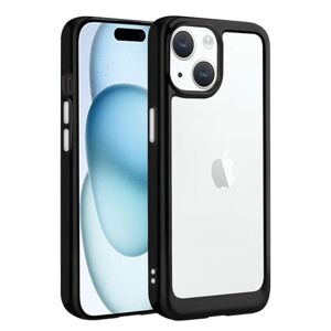 32nd Acrylic Back Case Cover for iPhone 15 Plus (6.7"), Slim and Durable Protective Case - Black