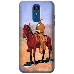 Innovedesire Cowboy Western Case Cover For LG K8 (2018), LG Aristo 2, LG Tribute Dynasty, LG Zone 4, LG Fortune 2, LG K8+, LG K9