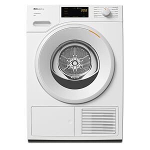 Miele TSD263 WP 8 kg Tumble Dryer - Freestanding, Quiet Dryer with Heat Pump, Miele@Home Intelligent Laundry Care, A++ Rated Energy Efficiency, in Lotus White