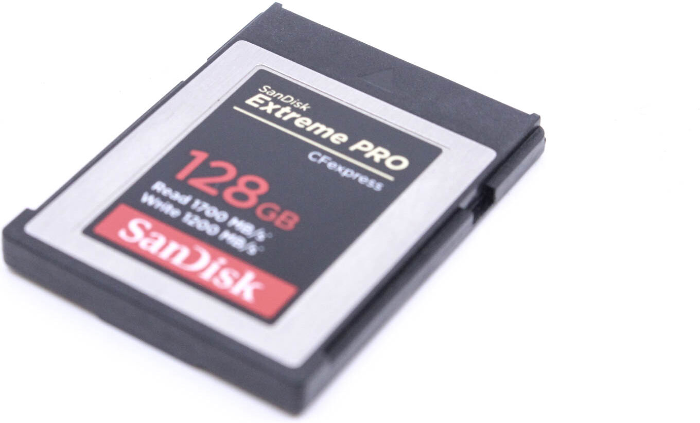 Used SanDisk 128GB Extreme PRO CFexpress Card Type B