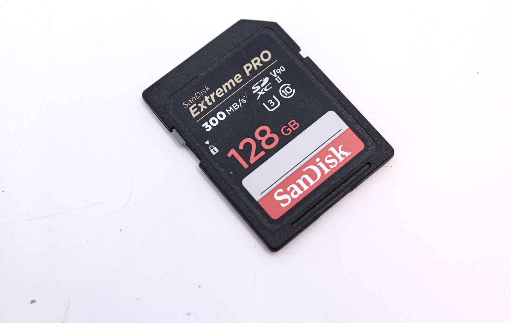 Used SanDisk 128GB Extreme Pro 300 MB/s UHS-II SDXC