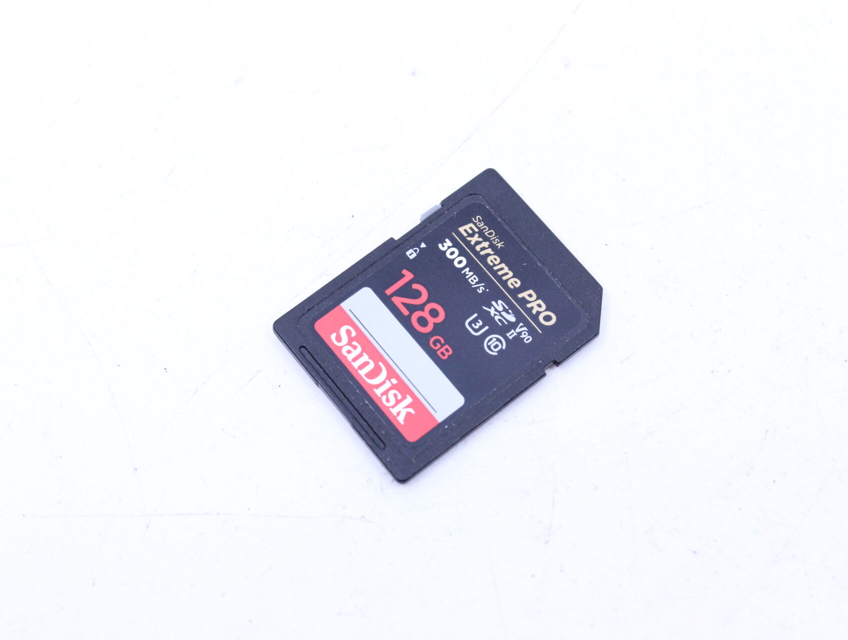 Used SanDisk 128GB Extreme Pro 300 MB/s UHS-II SDXC