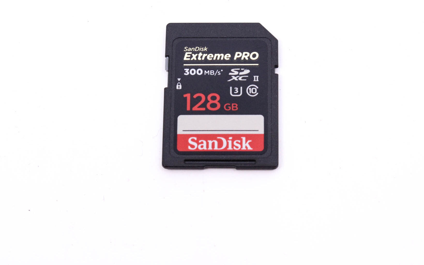 Used SanDisk 128GB Extreme Pro 300 MB/s UHS-II SDXC