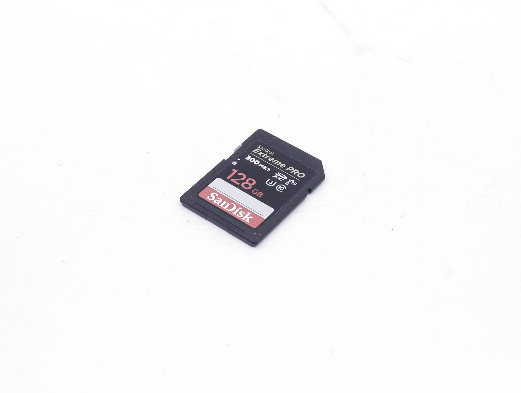 Used SanDisk 128GB Extreme Pro 300 MB/s UHS-II SDXC