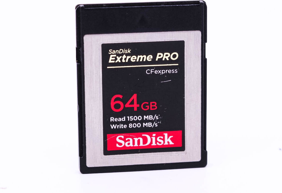 Used SanDisk 64GB Extreme PRO CFexpress Card Type B