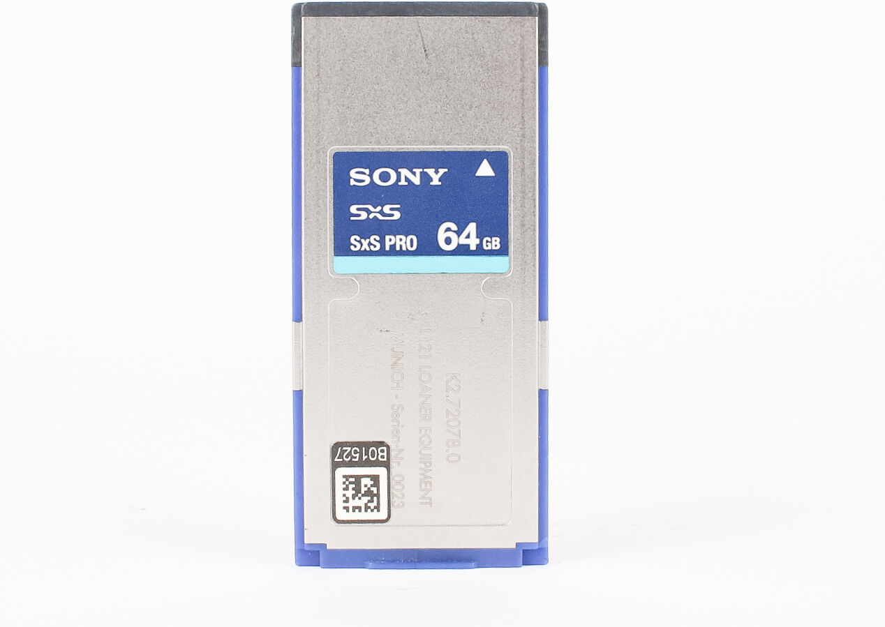 Used Sony 64GB SxS Memory Card PRO