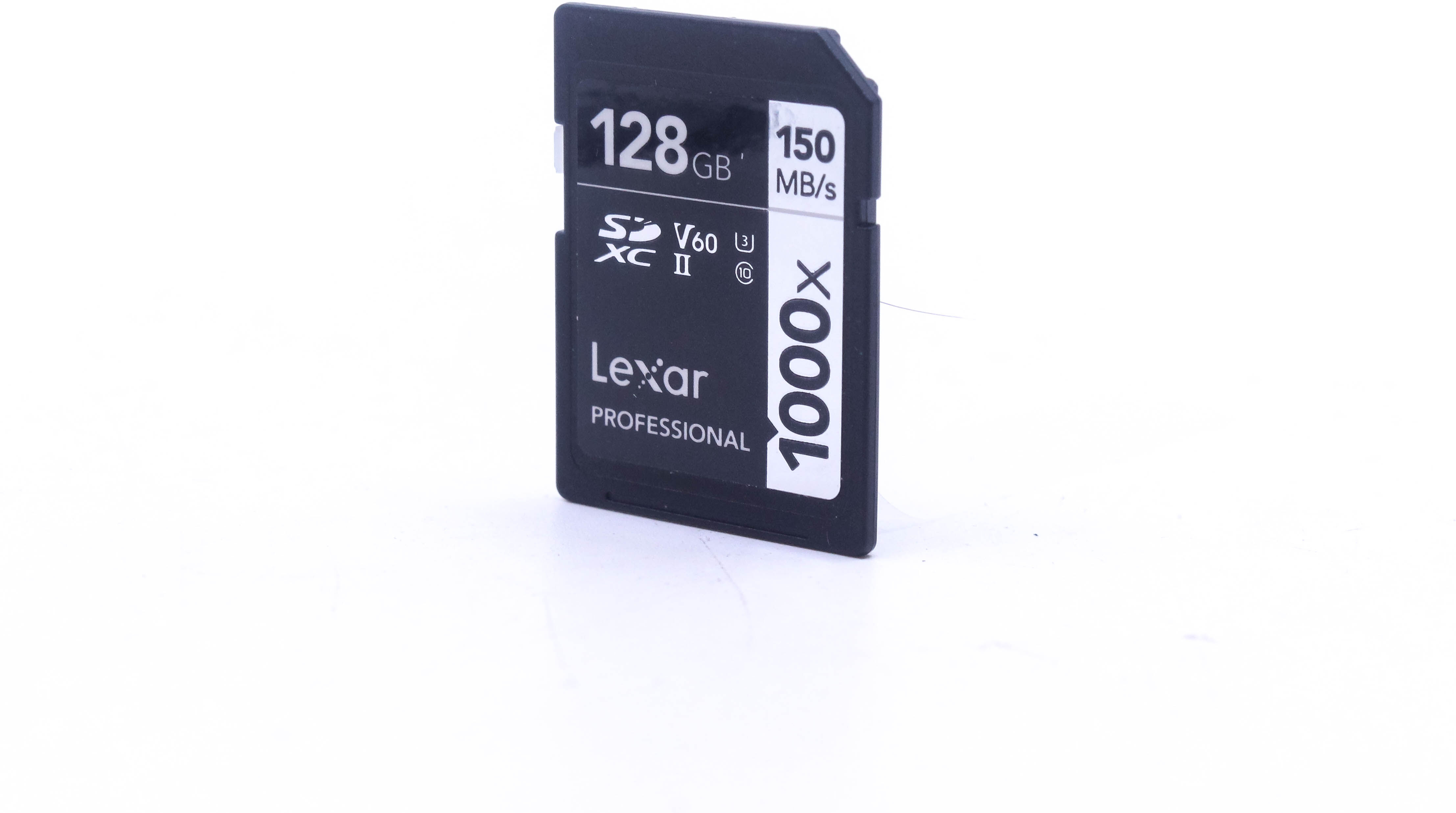 Used Lexar Professional 128GB 1000x 150MB/s II SDXC Card