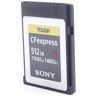 Used Sony 512GB 1700MB/s Tough Type B CFexpress Card