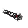 Used Manfrotto MVH502A Fluid Head and MVT502AM Tripod