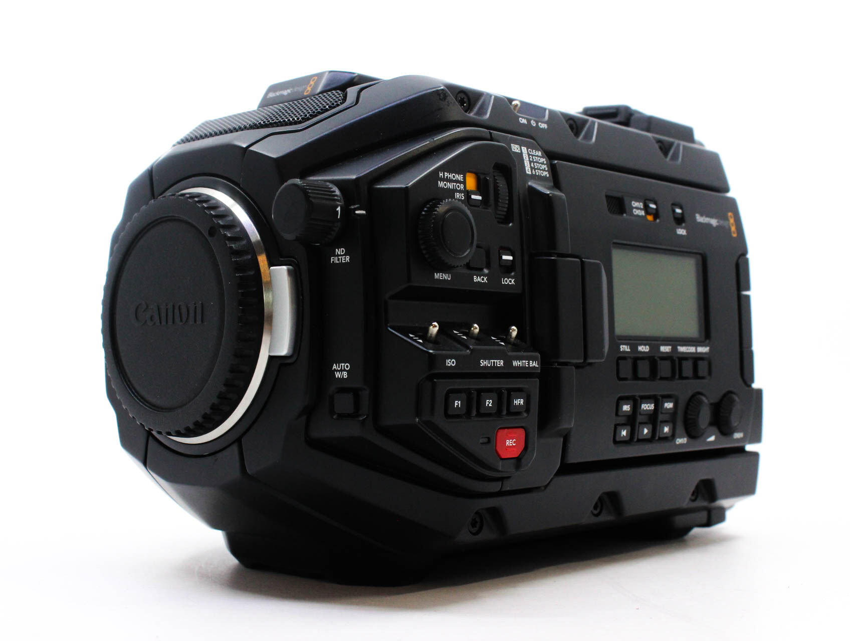 Used Blackmagic Design URSA Mini Pro 4.6K - Canon EF Fit