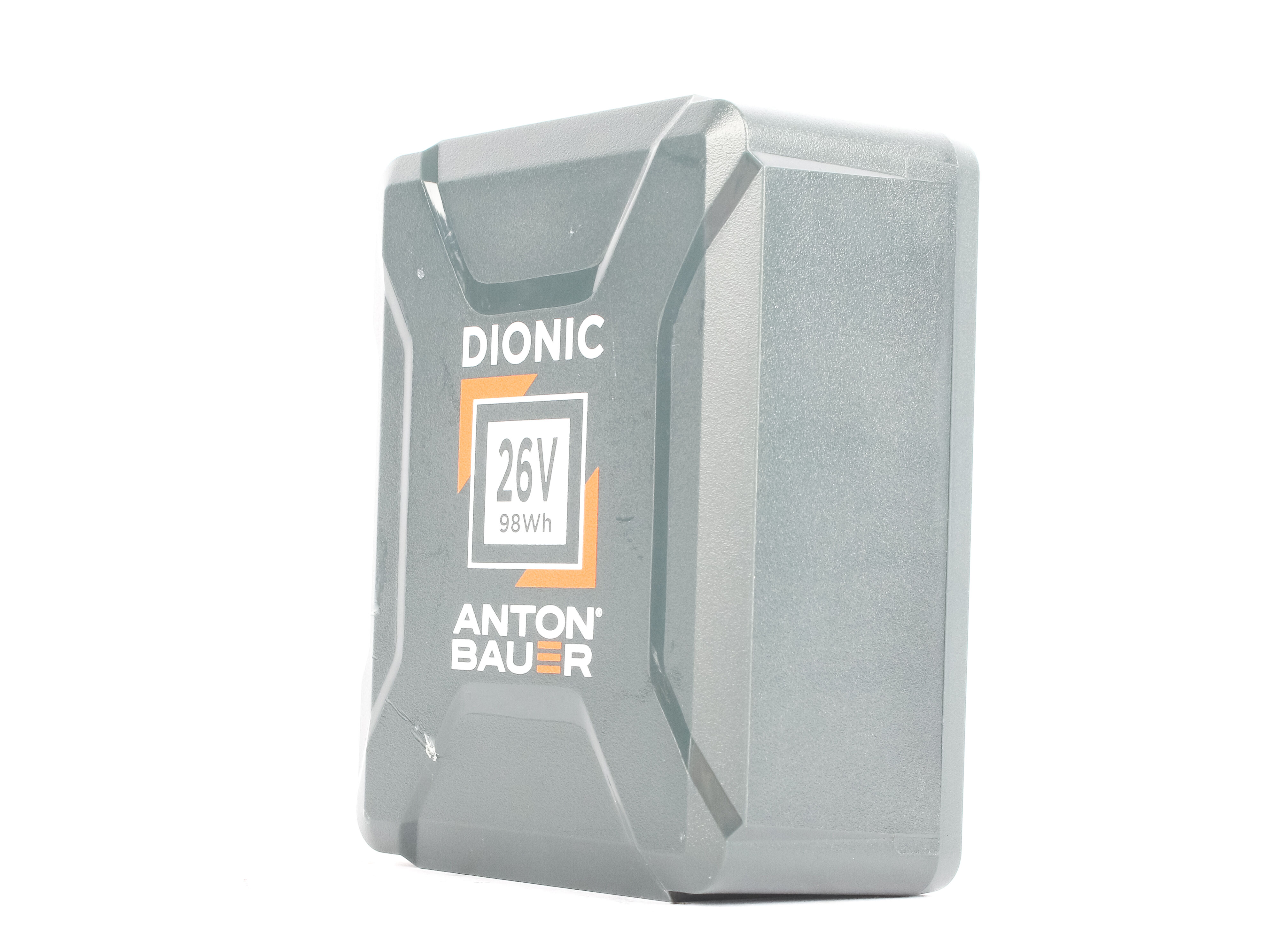 Used Anton Bauer Dionic 98Wh 26V Gold Mount Plus Battery