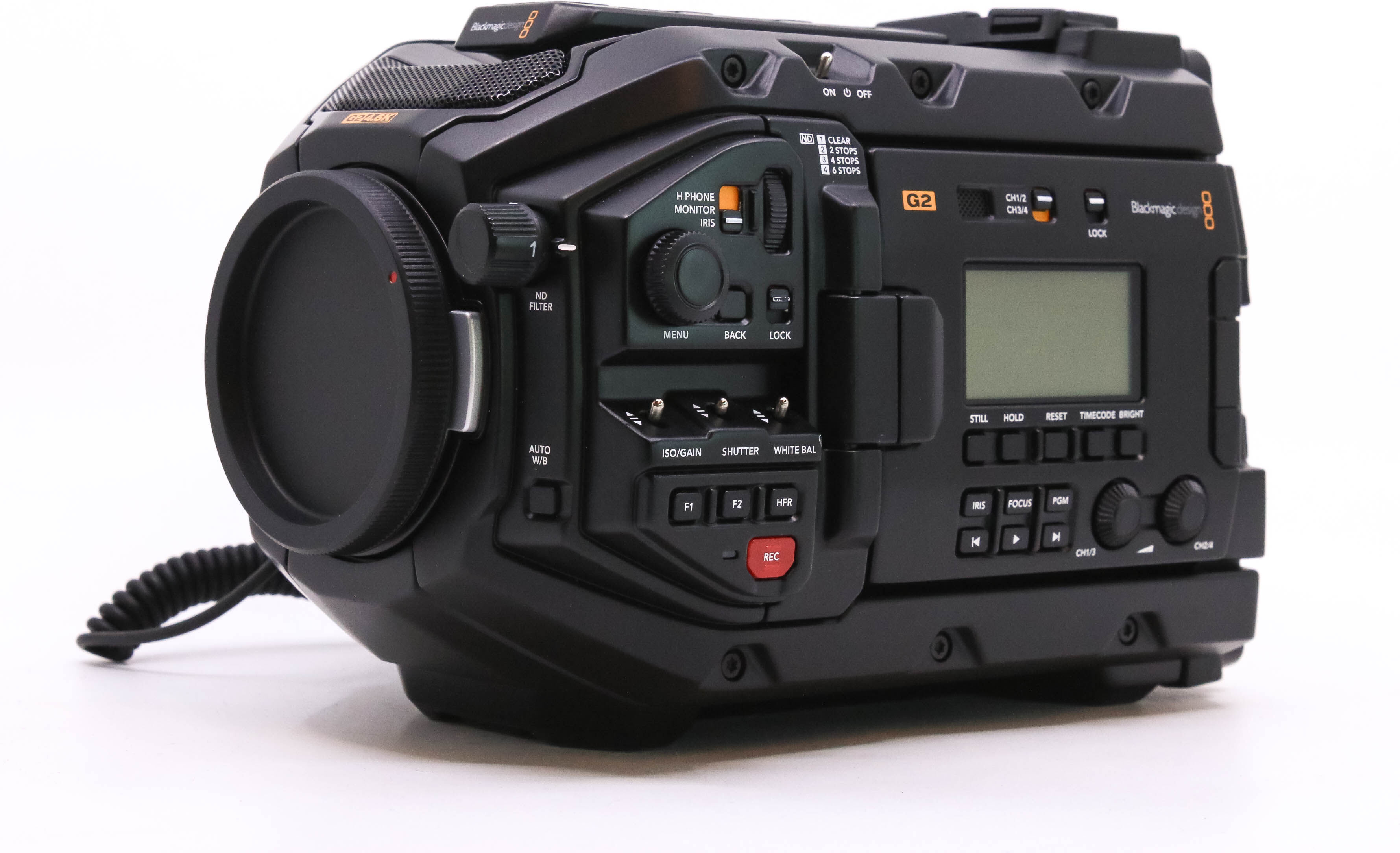 Used Blackmagic Design URSA Mini Pro G2 4.6K - Canon EF fit