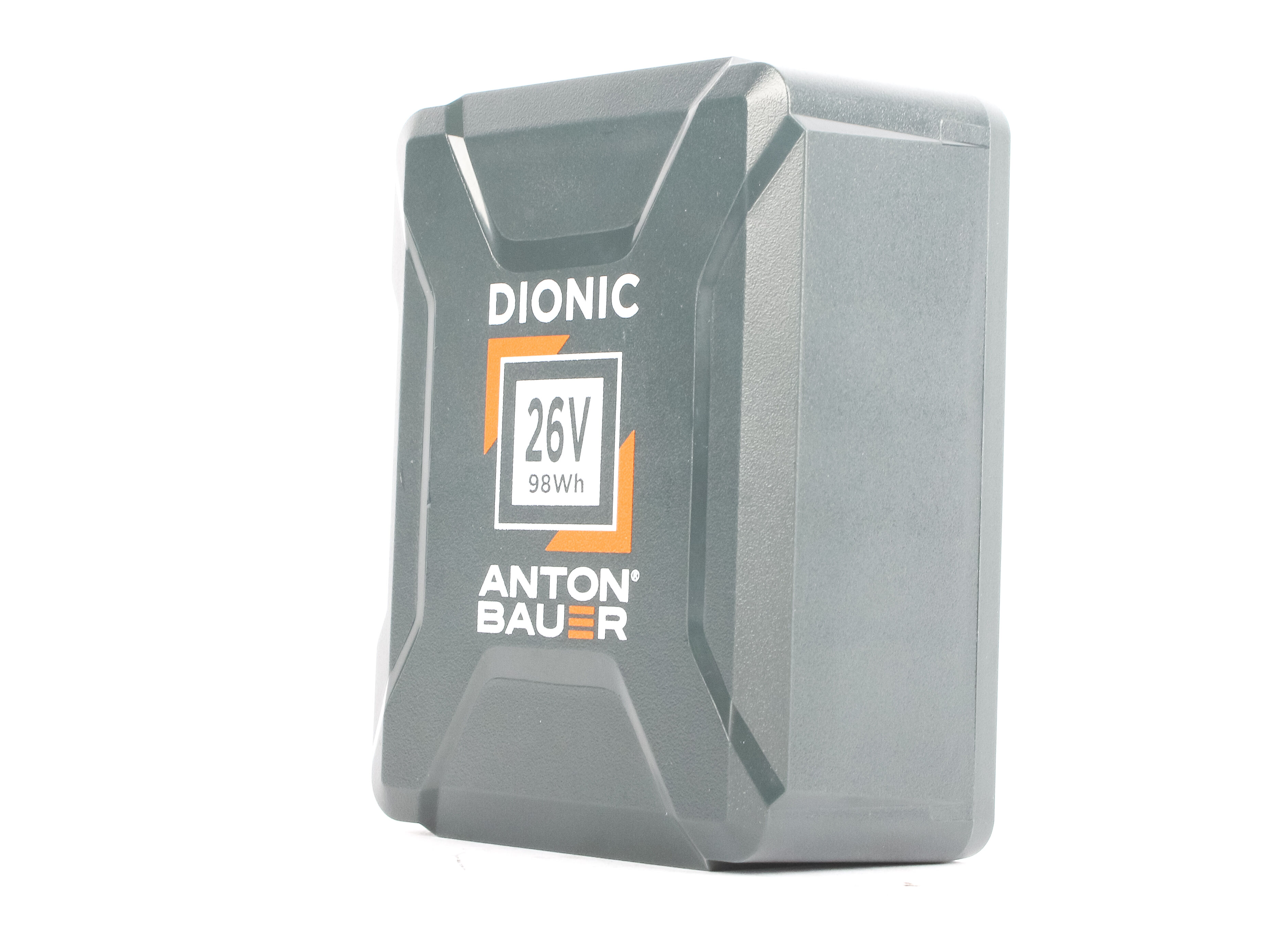 Used Anton Bauer Dionic 98Wh 26V Gold Mount Plus Battery