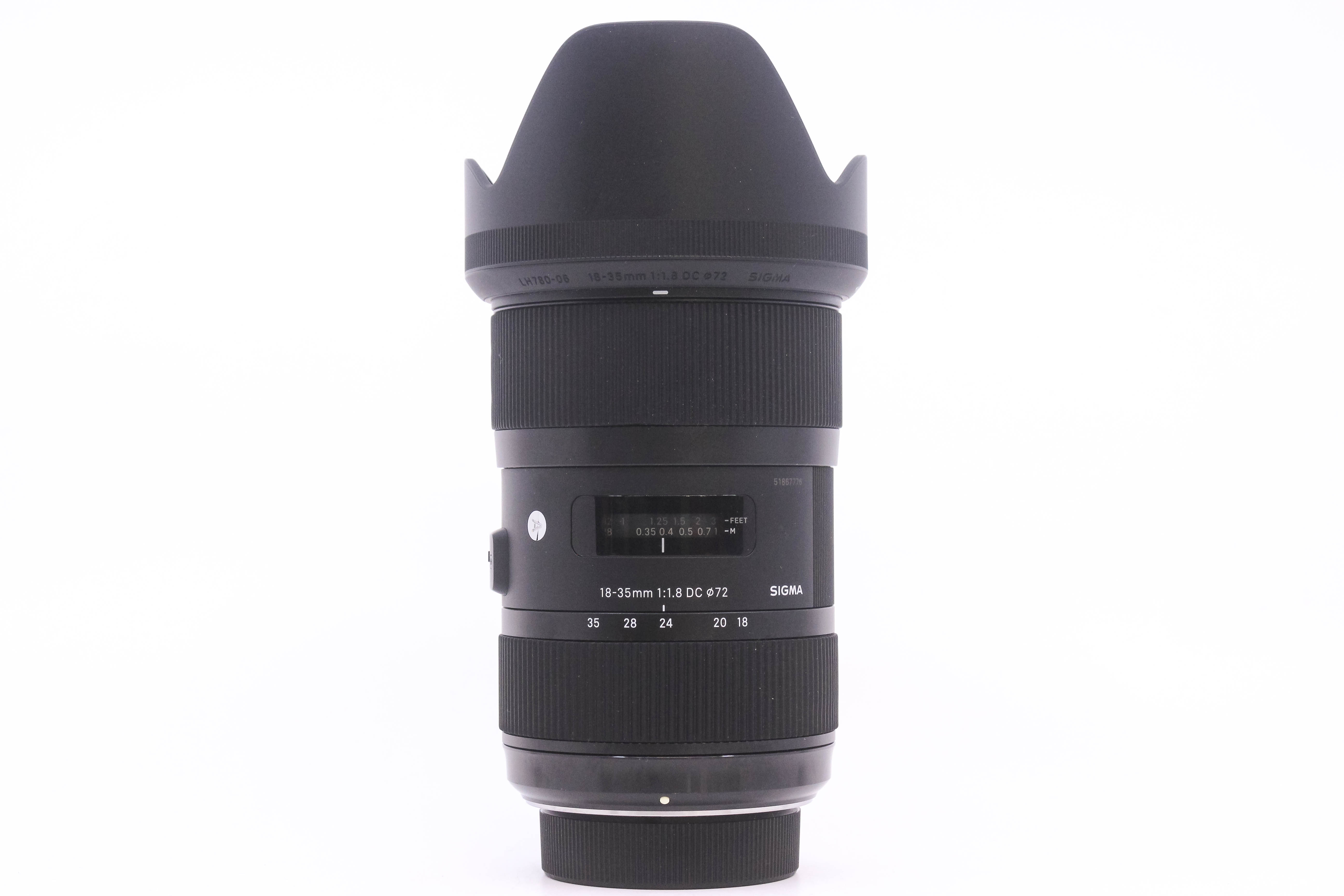 Used Sigma 18-35mm f/1.8 DC HSM ART - Nikon Fit