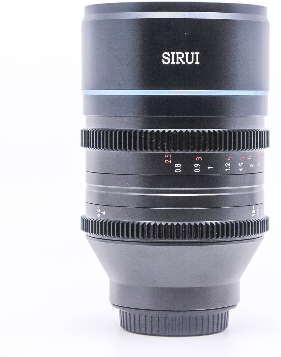 Used Sirui 50mm T2.9 1.6x Anamorphic - Sony FE Fit