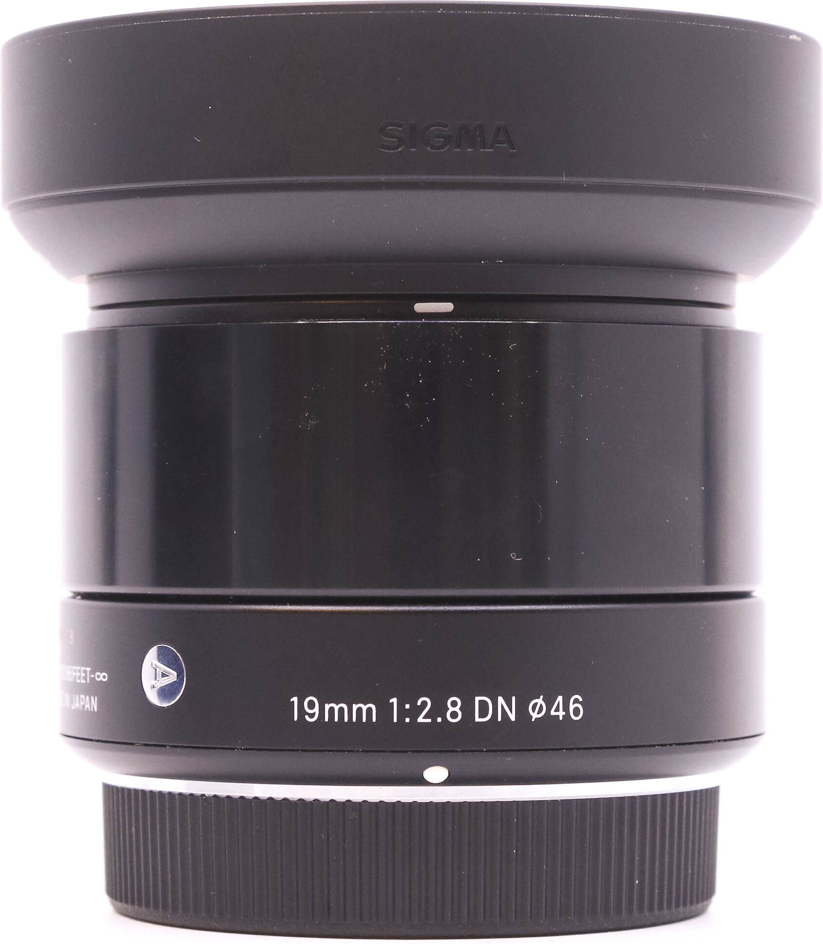 Used Sigma 19mm f/2.8 DN ART - Micro Four Thirds Fit