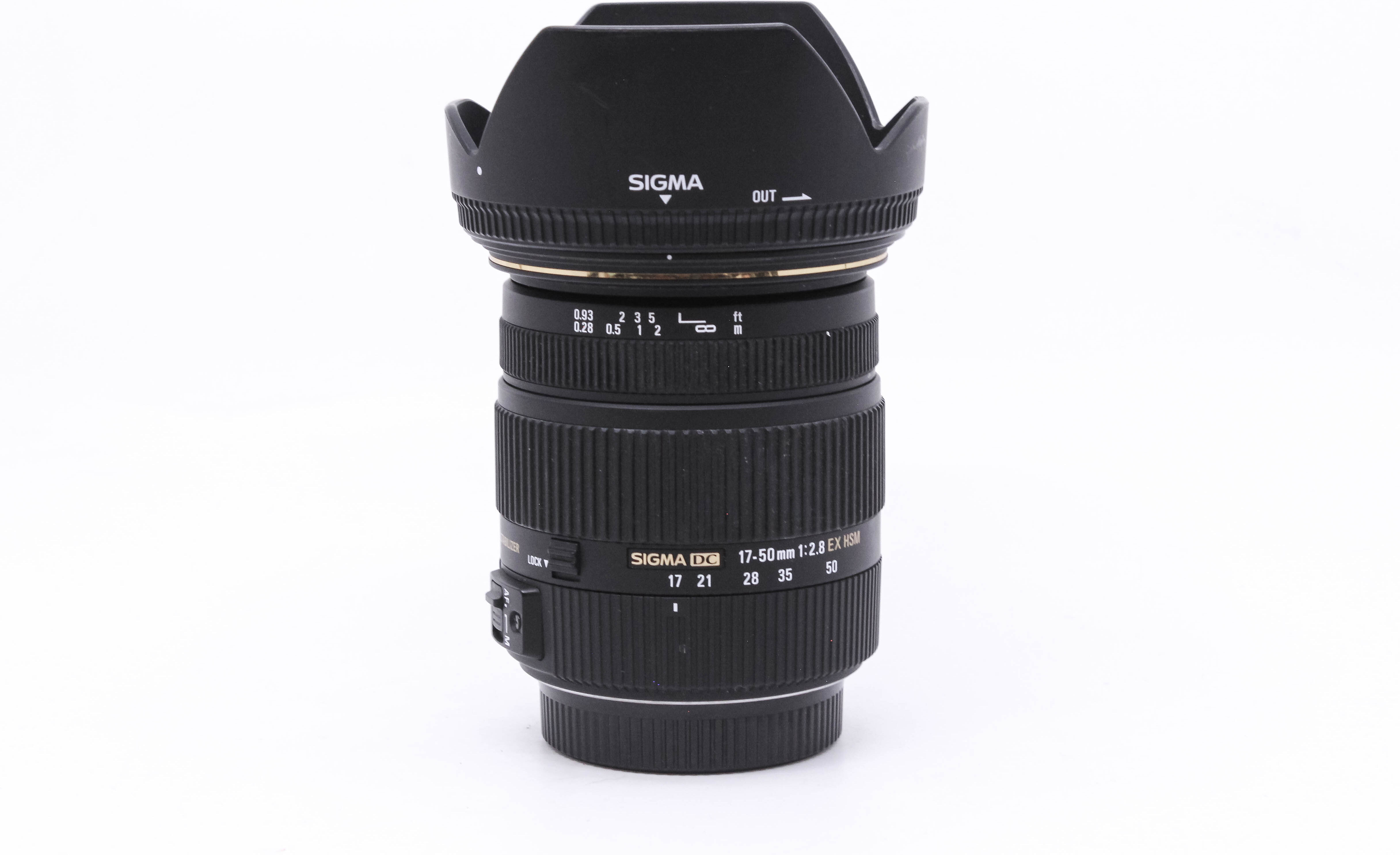 Used Sigma 17-50mm f/2.8 EX DC OS HSM - Sigma A Fit