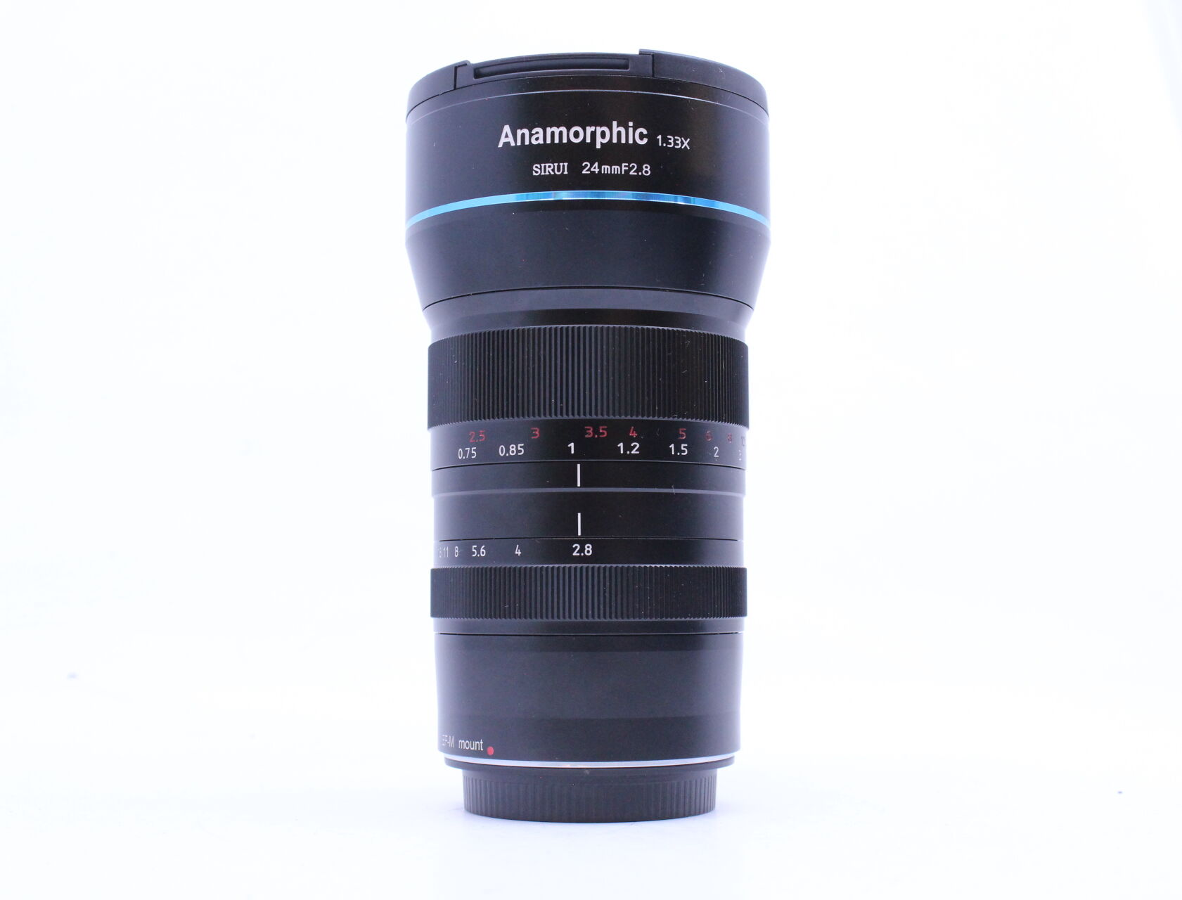 Used Sirui 24mm f/2.8 1.33x Anamorphic - Canon EF-M Fit