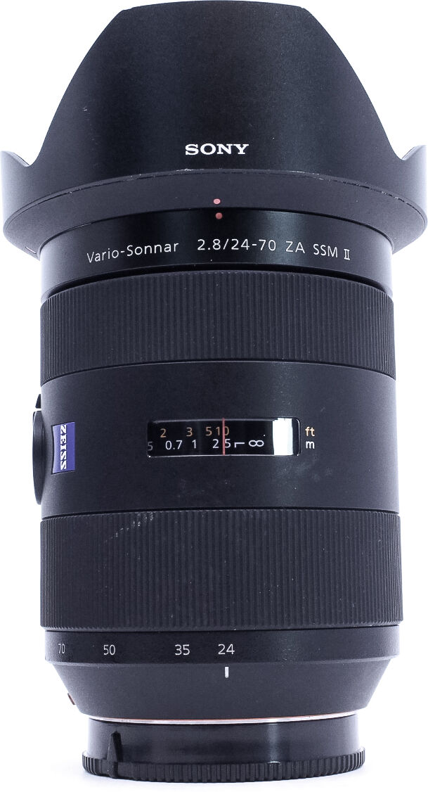 Used Sony Carl Zeiss Vario-Sonnar T* 24-70mm f/2.8 SSM II - Sony A Fit