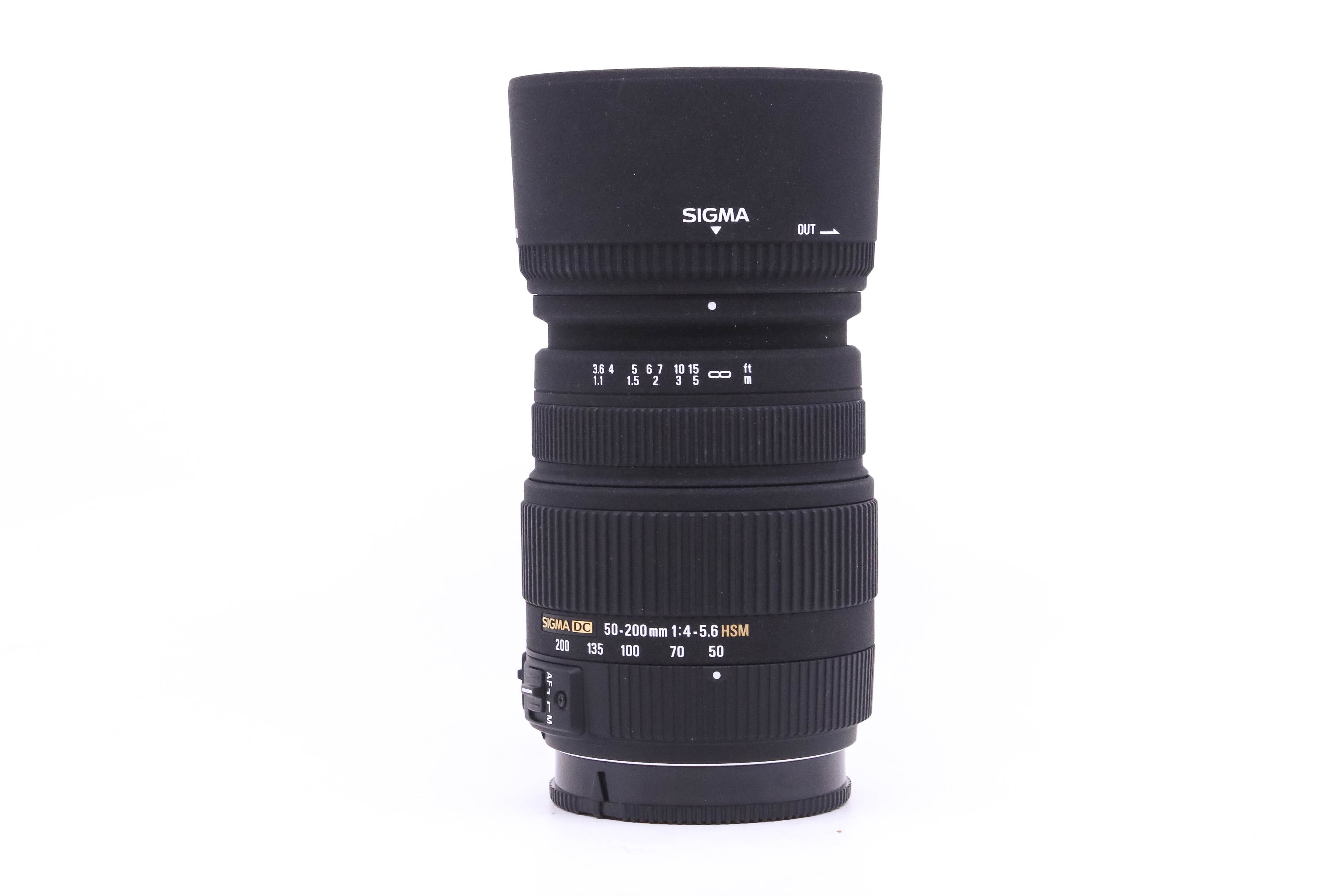 Used Sigma 50-200mm f/4-5.6 DC HSM- Sony A Fit