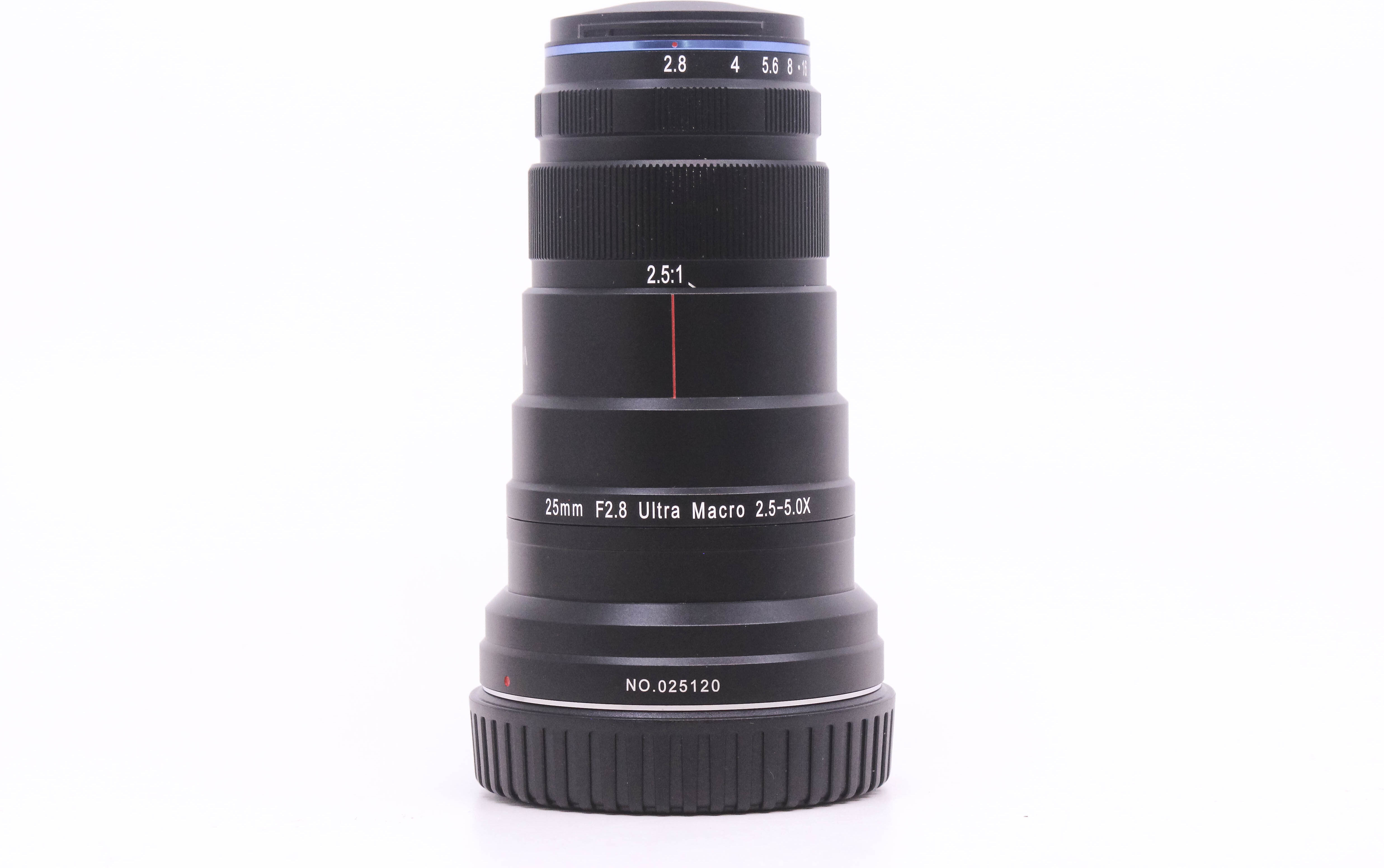 Used Venus Laowa 25mm f/2.8 2.5-5X Ultra Macro - Canon RF Fit