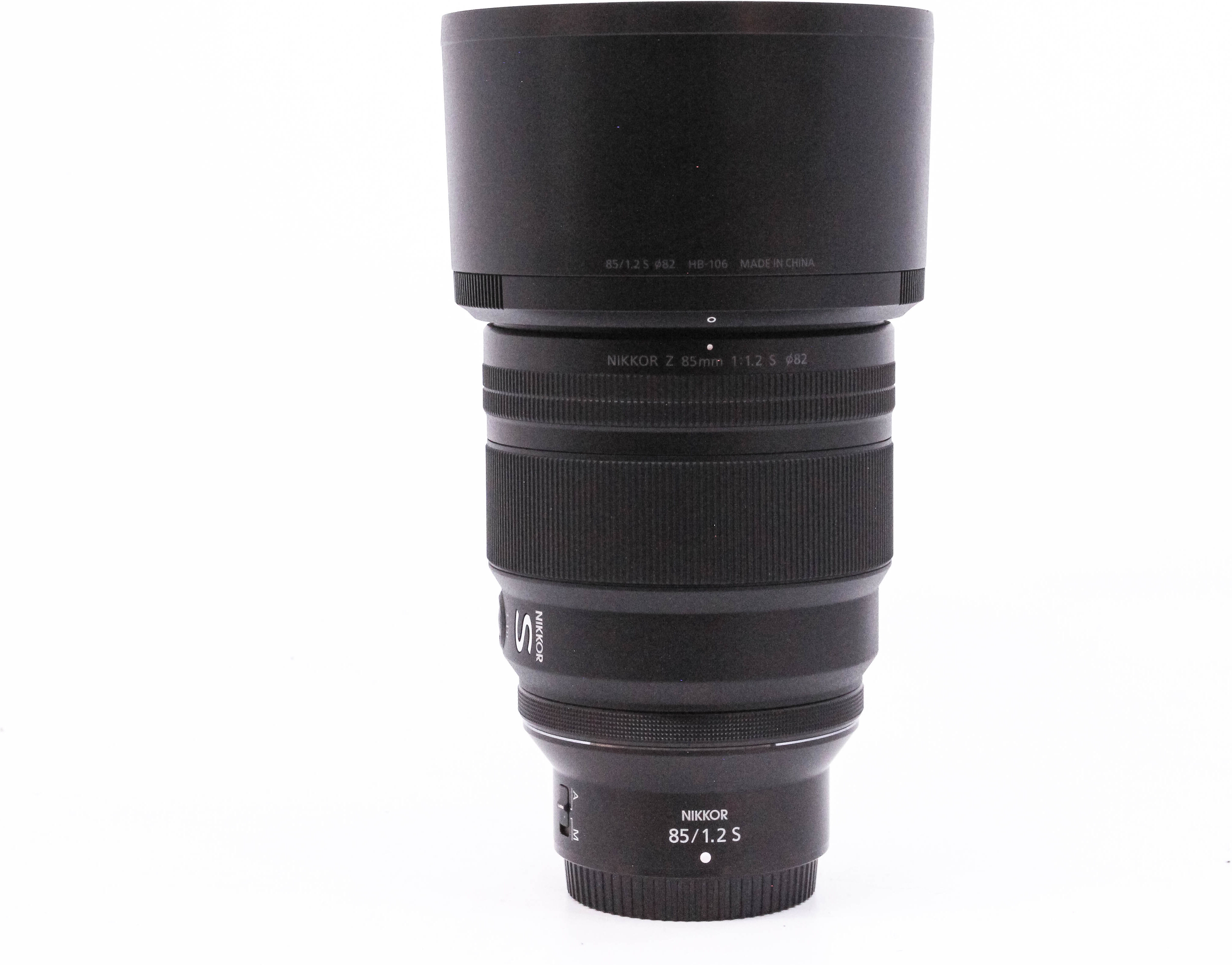 Used Nikon Nikkor Z 85mm f/1.2 S