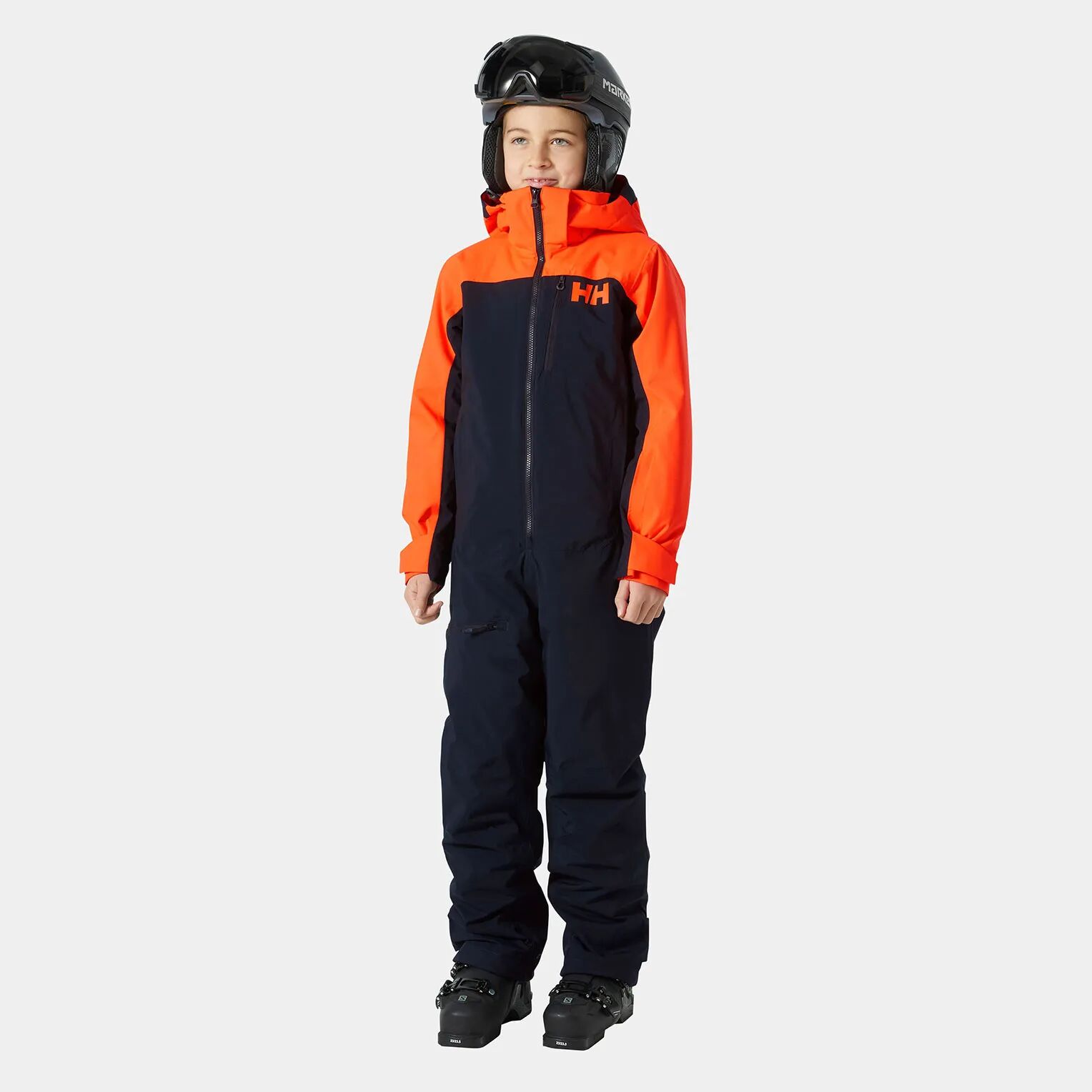 Helly Hansen Juniors’ Fly High 2.0 Ski Suit Navy 140/10