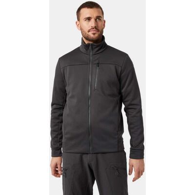 Helly Hansen Men's Crew Slickface Marine Fleece Jacket Grey L Helly Hansen Men's Crew Slickface Marine Fleece Jacket Grey L