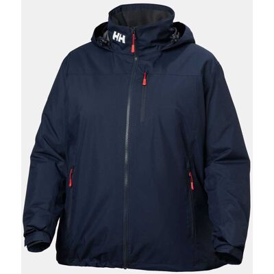 Helly Hansen Women's Hooded Crew Midlayer Plus Jacket 2.0 Navy 3X Helly Hansen Women's Hooded Crew Midlayer Plus Jacket 2.0 Navy 3X