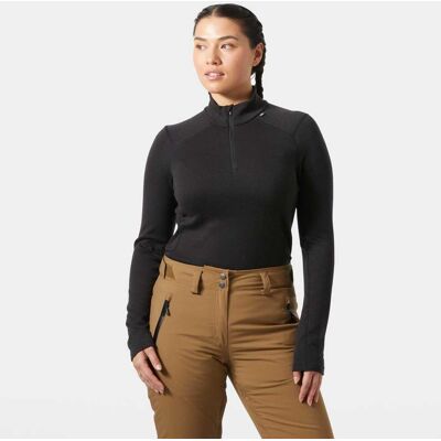 Helly Hansen Women's Lifa Merino Midweight 1/2 Zip Base Layer Black S Helly Hansen Women's Lifa Merino Midweight 1/2 Zip Base Layer Black S