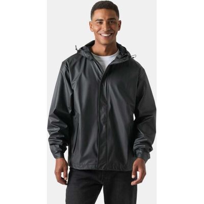 Helly Hansen Men's Moss Rain Jacket - Black/Ebony - L Helly Hansen Men's Moss Rain Jacket - Black/Ebony - L
