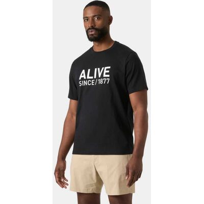 Helly Hansen Men's Core Graphic T-shirt 2.0 - Black/Ebony - XL Helly Hansen Men's Core Graphic T-shirt 2.0 - Black/Ebony - XL