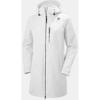 Helly Hansen Women's Long Belfast 3/4 Length Rain Jacket White XL Helly Hansen Women's Long Belfast 3/4 Length Rain Jacket White XL