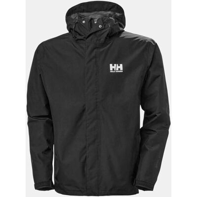 Helly Hansen Men's Seven J Outdoor Rain Jacket Black 2XL Helly Hansen Men's Seven J Outdoor Rain Jacket Black 2XL